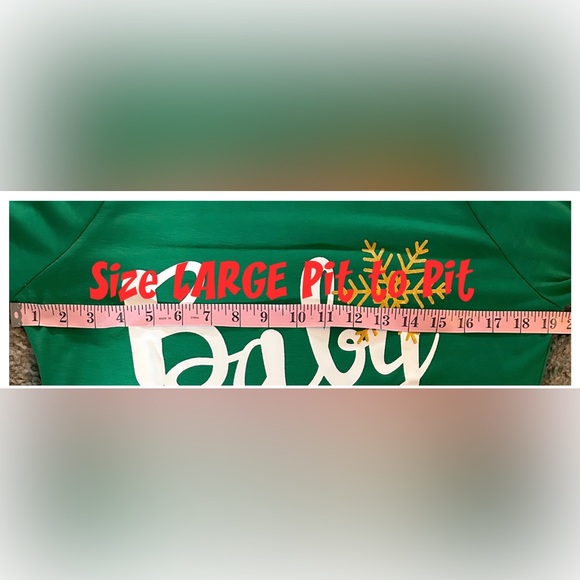 Last ONE! Baby Its Cold Outside Christmas Shirt - Green - Picture 8 of 8